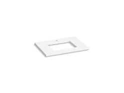 Silestone® 31" quartz vanity top with rectangular cutout
