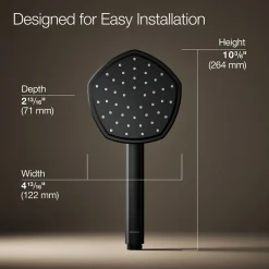 Single-function handshower, 1.75 gpm