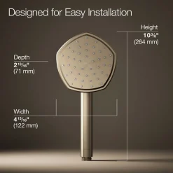 Single-function handshower, 2.5 gpm