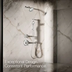 Single-function handshower with Eco-Boost
