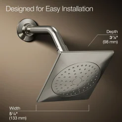 Single-function showerhead, 2.5 gpm