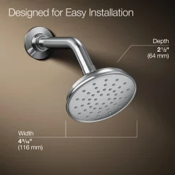 Single-function showerhead, 1.75 gpm