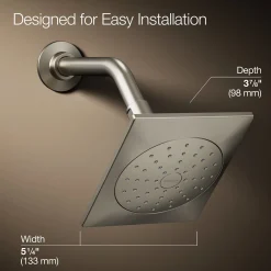 Single-function showerhead, 1.75 gpm