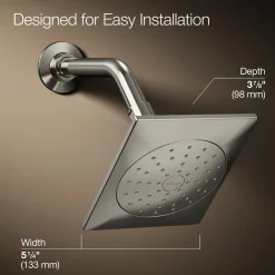 Single-function showerhead, 1.75 gpm