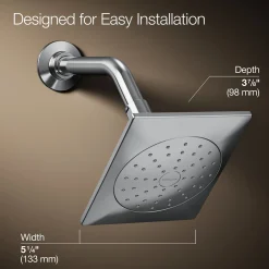 Single-function showerhead, 1.75 gpm