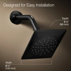 Single-function showerhead, 1.75 gpm