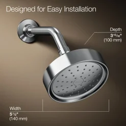 Single-function showerhead, 1.75 gpm
