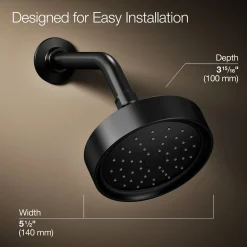Single-function showerhead, 1.75 gpm