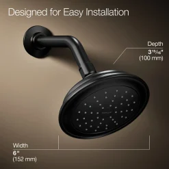 Single-function showerhead, 1.75 gpm