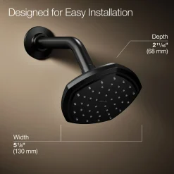 Single-function showerhead, 2.5 gpm