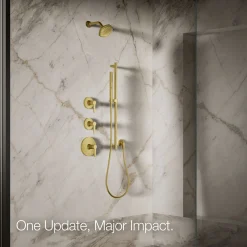 Single-function showerhead, 2.5 gpm