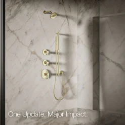 Single-function showerhead, 2.5 gpm