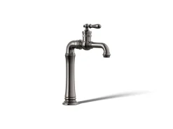 Single-handle bar sink faucet