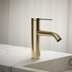 Single-handle bathroom sink faucet, 1.2 gpm