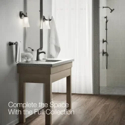 Single-handle bathroom sink faucet, 0.5 gpm