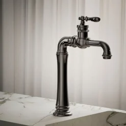 Single-handle bathroom sink faucet, 1.2 gpm