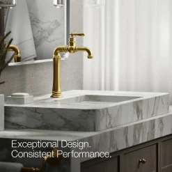 Single-handle bathroom sink faucet, 1.2 gpm