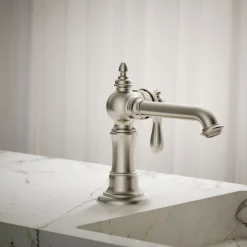 Single-handle bathroom sink faucet, 1.2 gpm