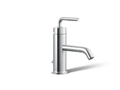 Single-handle bathroom sink faucet with Straight Lever handle, 1.2 gpm