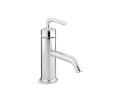 Single-handle bathroom sink faucet with Straight Lever handle, 1.2 gpm
