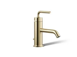 Single-handle bathroom sink faucet with Straight Lever handle, 1.2 gpm