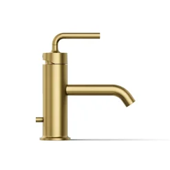 Single-handle bathroom sink faucet with Straight Lever handle, 1.2 gpm