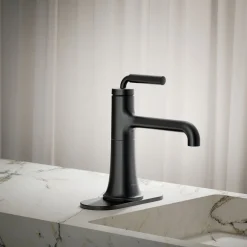Single-handle bathroom sink faucet, 0.5 gpm