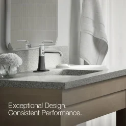 Single-handle bathroom sink faucet, 1.2 gpm