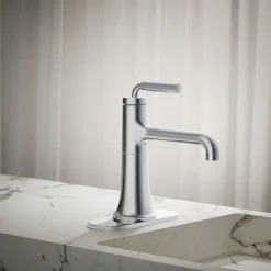 Single-handle bathroom sink faucet, 1.2 gpm