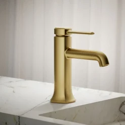 Single-handle bathroom sink faucet, 1.2 gpm
