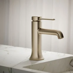 Single-handle bathroom sink faucet, 1.2 gpm