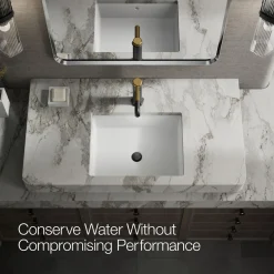 Single-handle bathroom sink faucet, 1.2 gpm