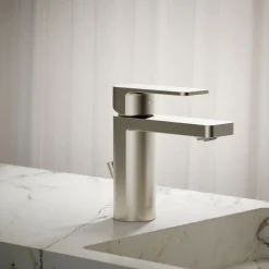 Single-handle bathroom sink faucet, 1.0 gpm