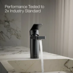 Single-handle bathroom sink faucet, 1.0 gpm