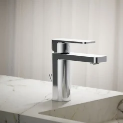 Single-handle bathroom sink faucet, 1.0 gpm