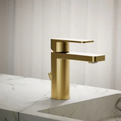 Single-handle bathroom sink faucet, 1.2 gpm