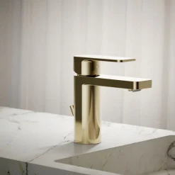 Single-handle bathroom sink faucet, 1.2 gpm