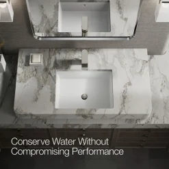 Single-handle bathroom sink faucet, 1.2 gpm