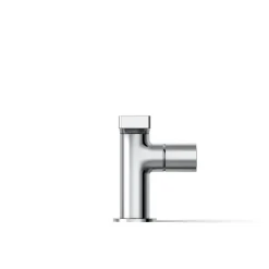Single-handle bathroom sink faucet with Cylindrical handle, 1.2 gpm