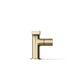Single-handle bathroom sink faucet with Cylindrical handle, 1.2 gpm