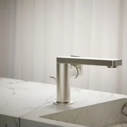 Single-handle bathroom sink faucet with Lever handle, 1.2 gpm