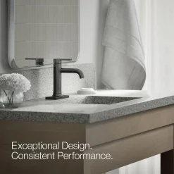 Single-handle bathroom sink faucet, 1.2 gpm