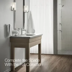 Single-handle bathroom sink faucet, 1.2 gpm