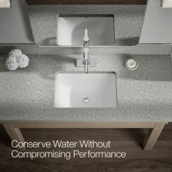 Single-handle bathroom sink faucet, 1.2 gpm