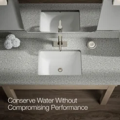Single-handle bathroom sink faucet, 1.2 gpm