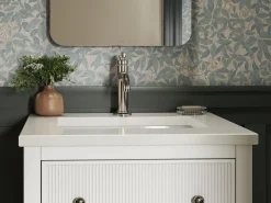 Single-handle bathroom sink faucet, 1.2 gpm