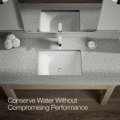 Single-handle bathroom sink faucet, 1.2 gpm