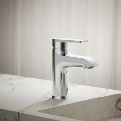 Single-handle bathroom sink faucet, 1.2 gpm