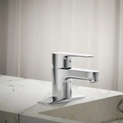 Single-handle bathroom sink faucet, 1.2 gpm