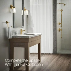 Single-handle bathroom sink faucet, 1.2 gpm